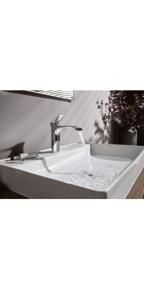 hansgrohe Vivenis 110 Waschtischarmatur chrom WaterfallStream