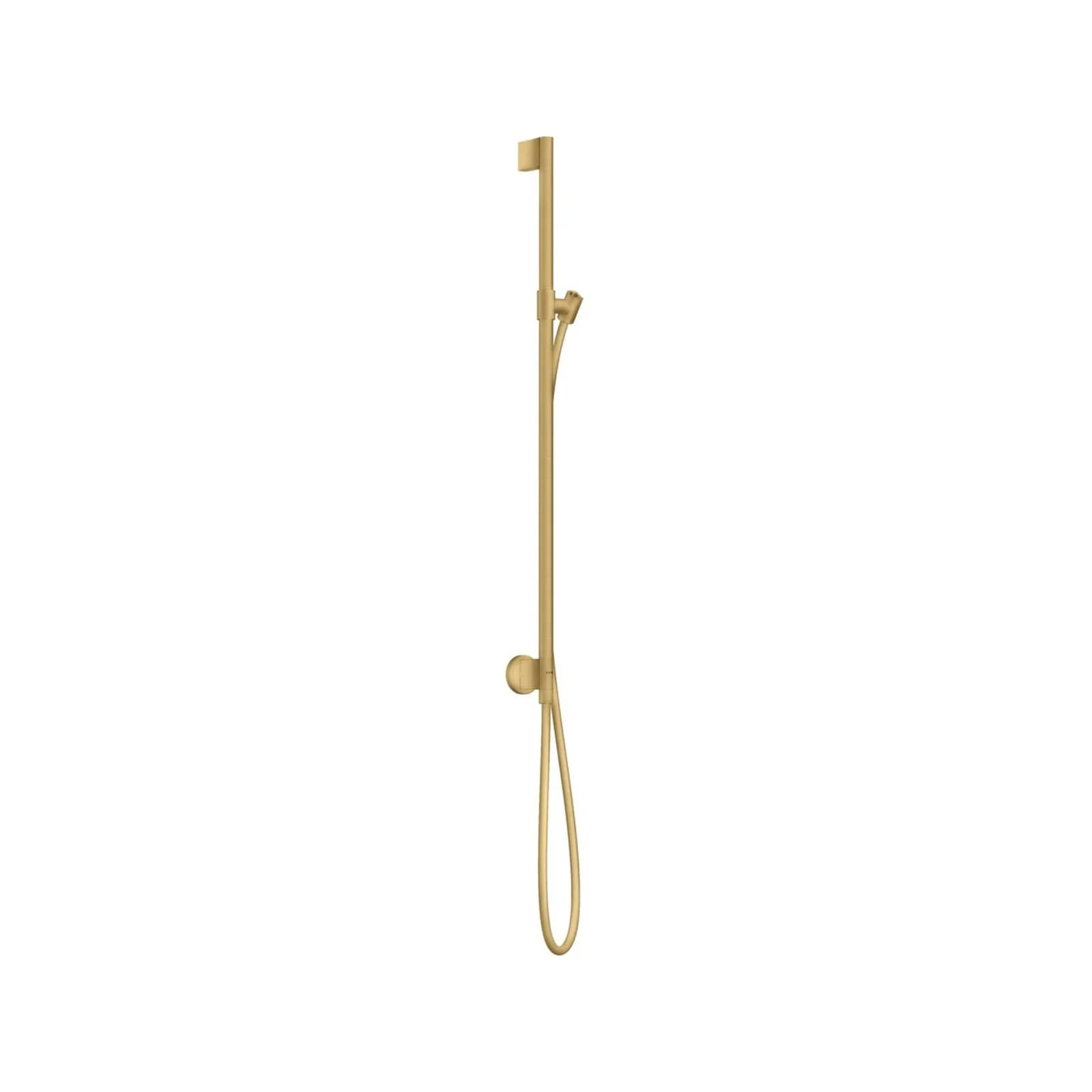 Hansgrohe Axor One Brausestange 48792250 mit Wandanschluss, Brauseschlauch 1600mm, Gold Optik