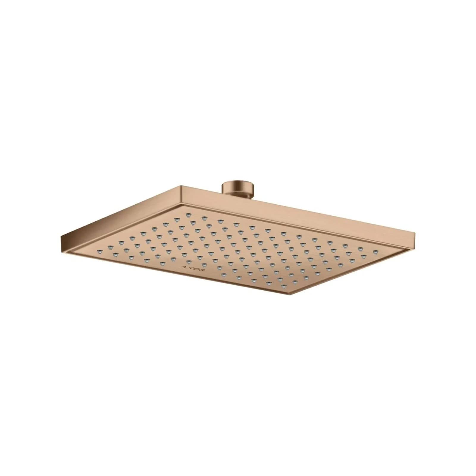 Hansgrohe Axor Kopfbrause 35387310 Decken- oder Wandmontage 245x185mm 1jet Brushed Red Gold
