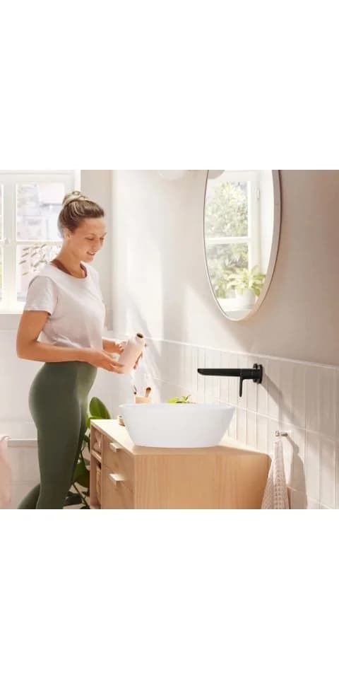 hansgrohe Rebris S Wannenarmatur Fertigmontageset Modern