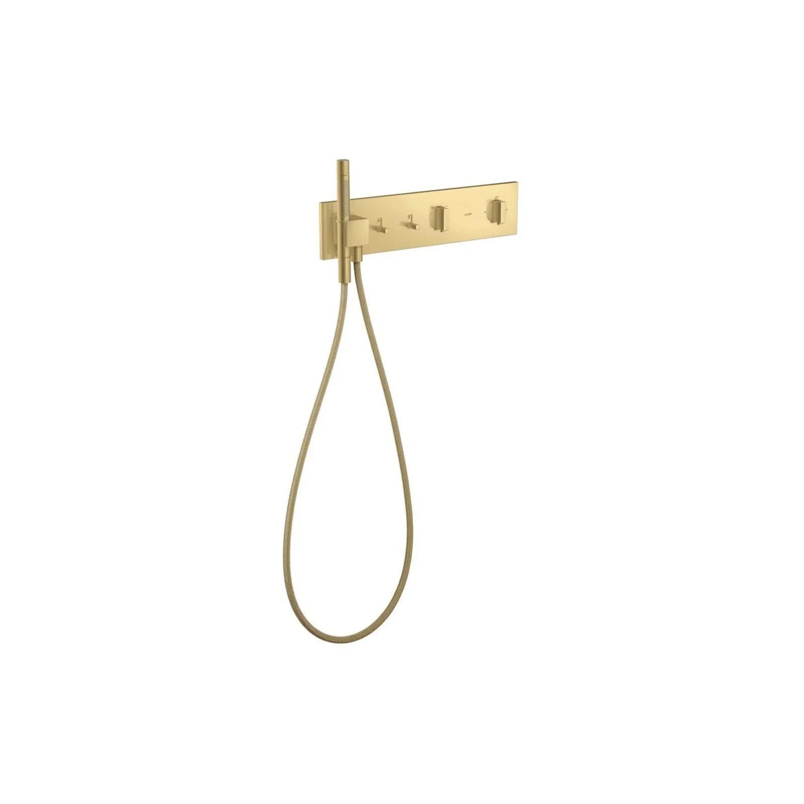 Hansgrohe Thermostatmodul 470/110 Axor ShowerComposition 2 Verbraucher Brushed Gold Optik