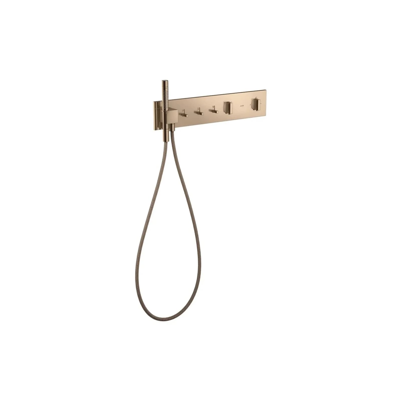 Hansgrohe Thermostatmodul 540/110 Axor ShowerComposition 3 Verbraucher Polished Red Gold