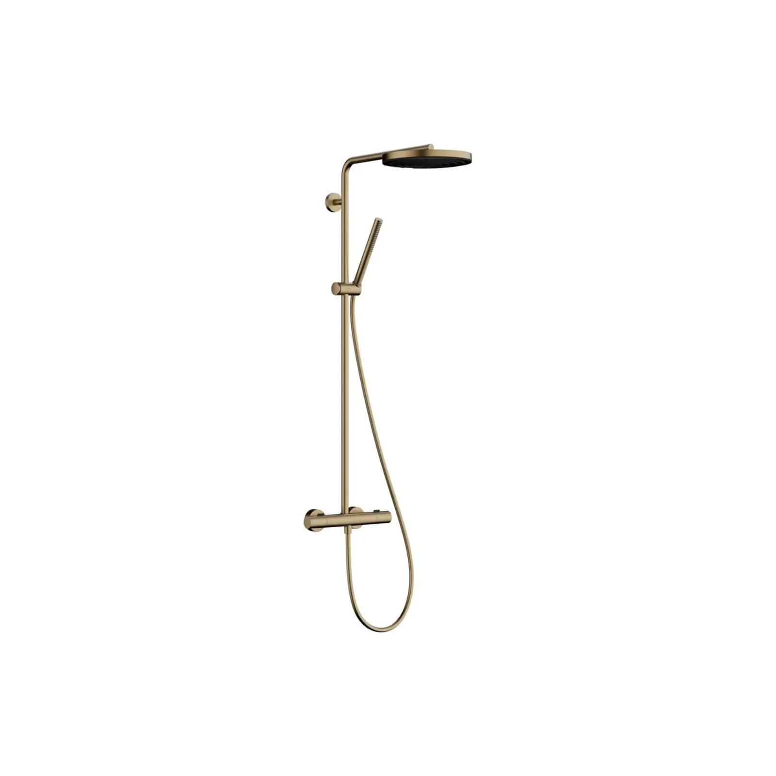 Hansgrohe Showerpipe Pulsify S Puro 260 1jet Brushed Bronze