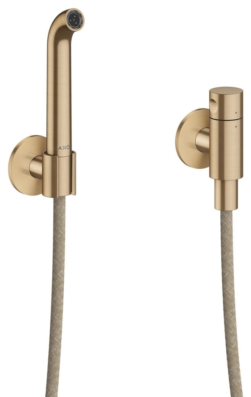 Hansgrohe AXOR One Gießrohrset 48655140 mit Rückflussverhinderer, brushed bronze