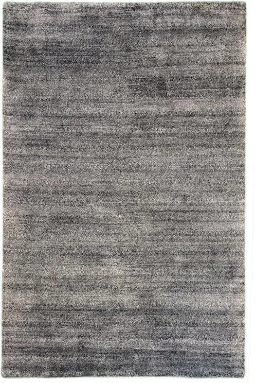 Teppich KHANGRI UNI Dunkelgrau 60x90cm