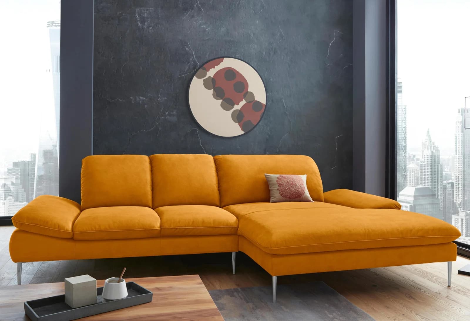 W.SCHILLIG Ecksofa enjoy&MORE mit Sitztiefenverstellung und Recamiere