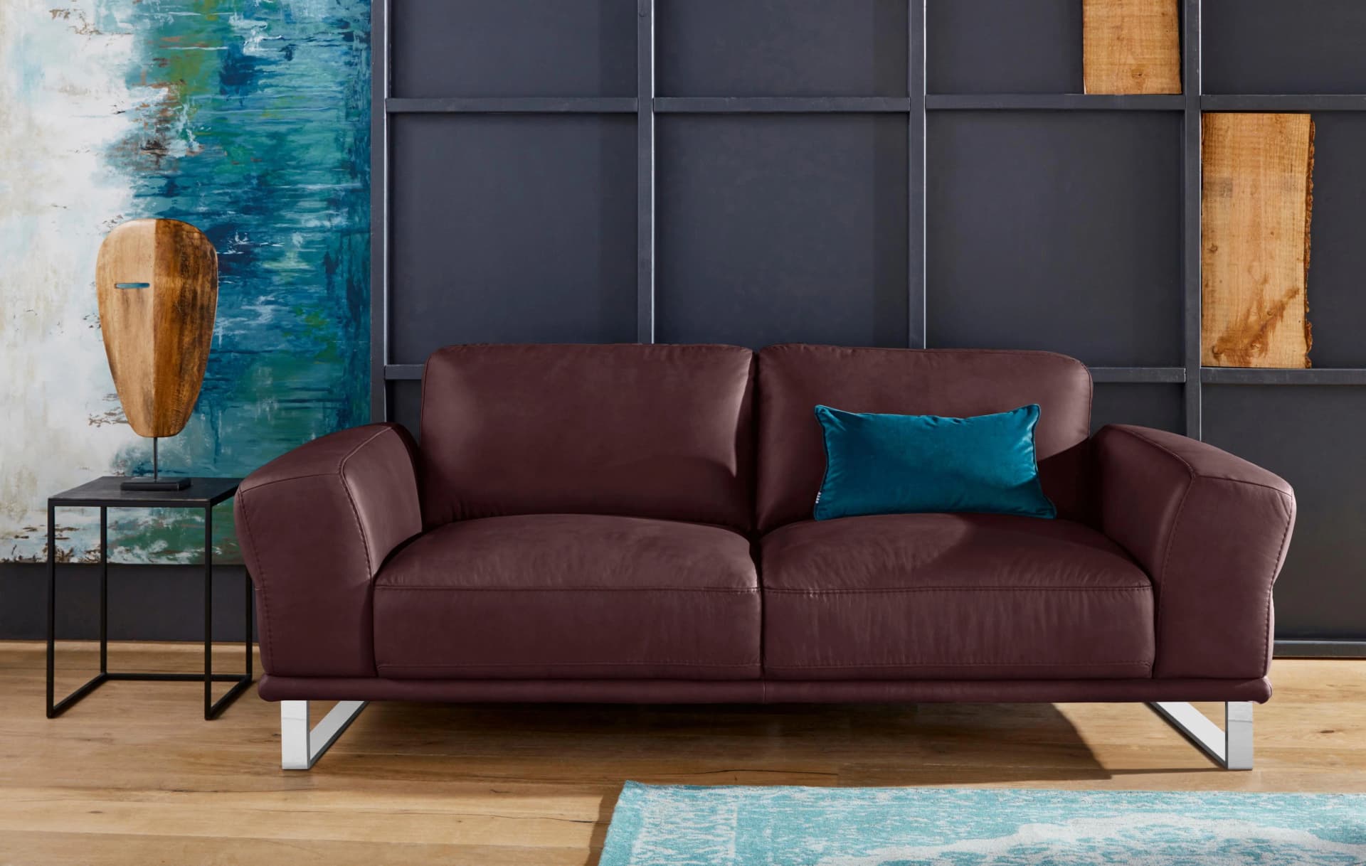 W.SCHILLIG Montanaa 2,5-Sitzer Sofa Braun
