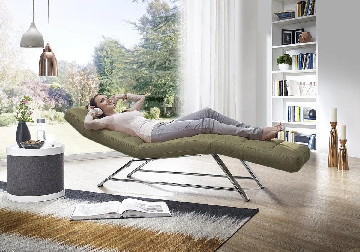 W.SCHILLIG Relaxliege daily dreams mit Doppelmotor Leder
