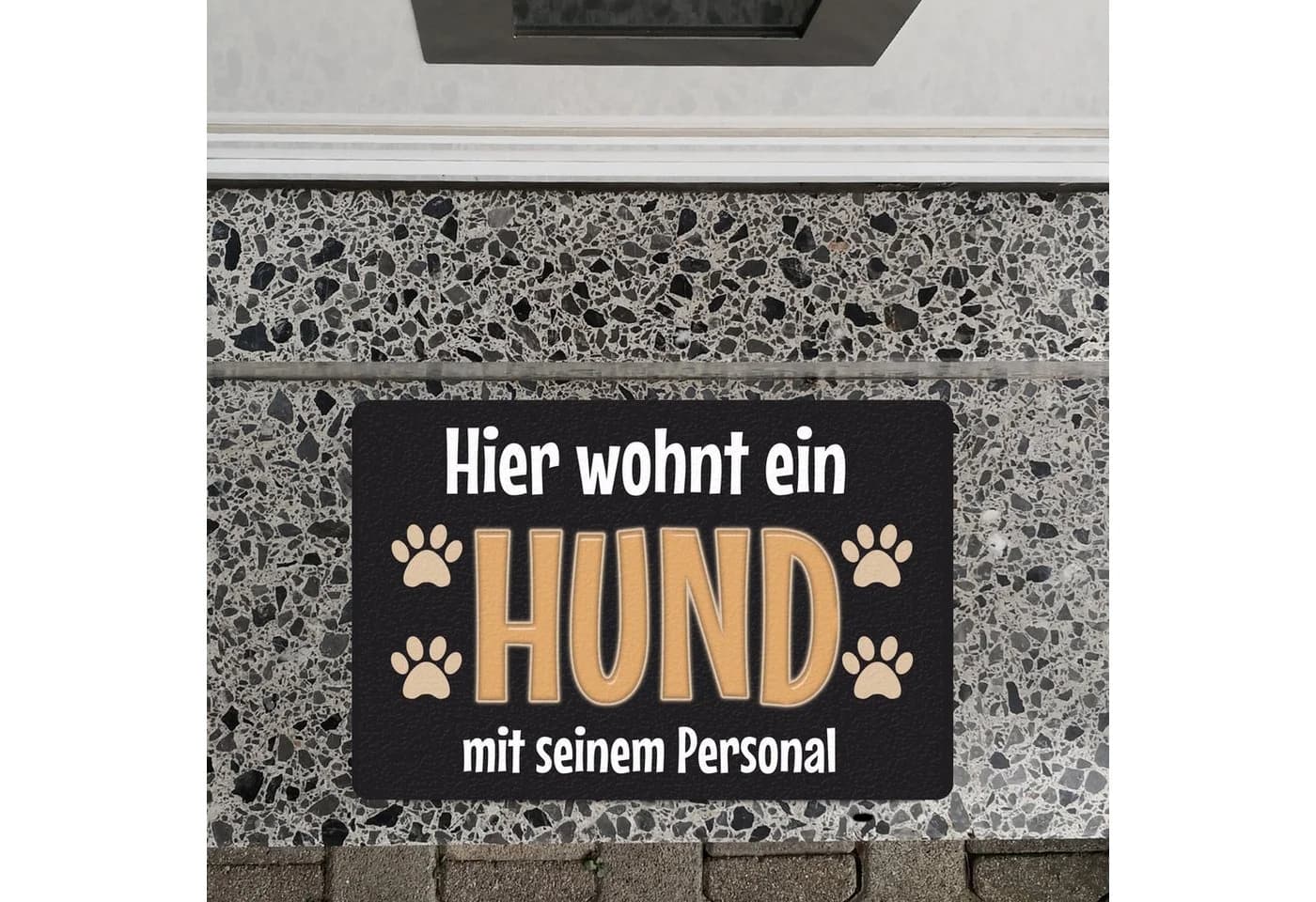 speecheese Fußmatte 40x60 cm Hund mit 3D-Effekt