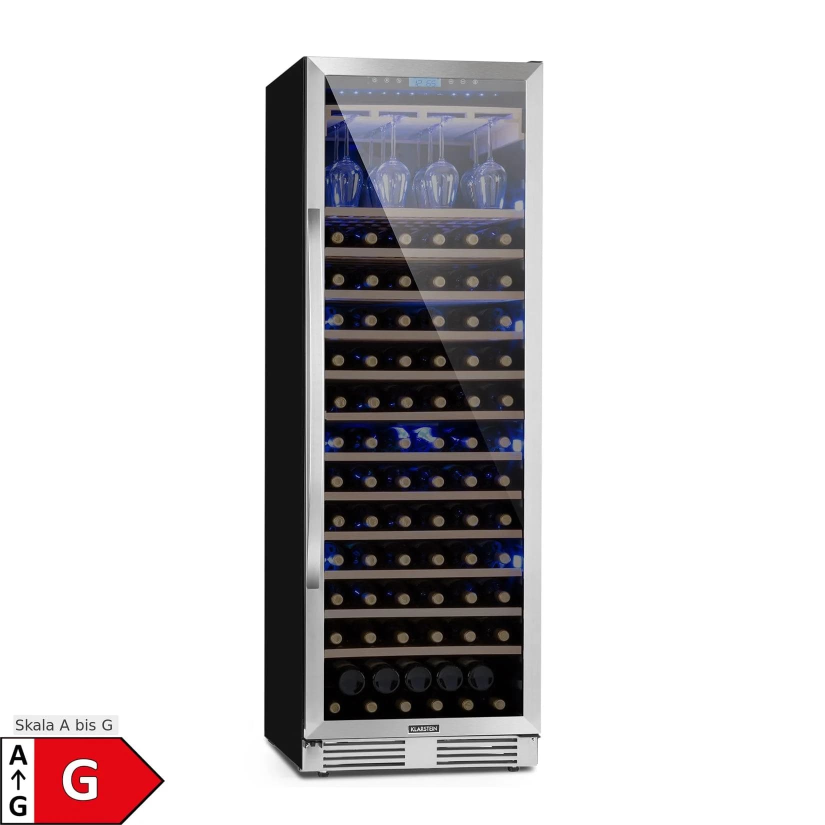 Vinovilla Grande 165 Built-in Uno Weinkühlschrank 425l Glastür
