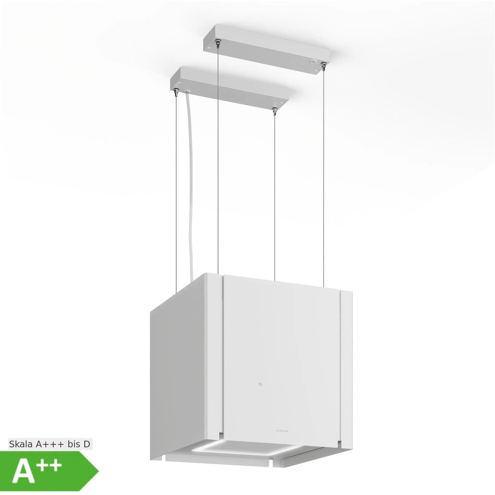 Klarstein Velaire Dunstabzugshaube Liftfunktion 40 cm Weiß