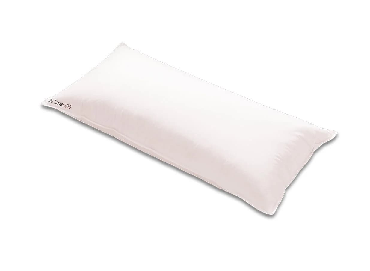 Kauffmann Gänsedaunenkopfkissen Kissen de Luxe 100 Extra Soft Weiß