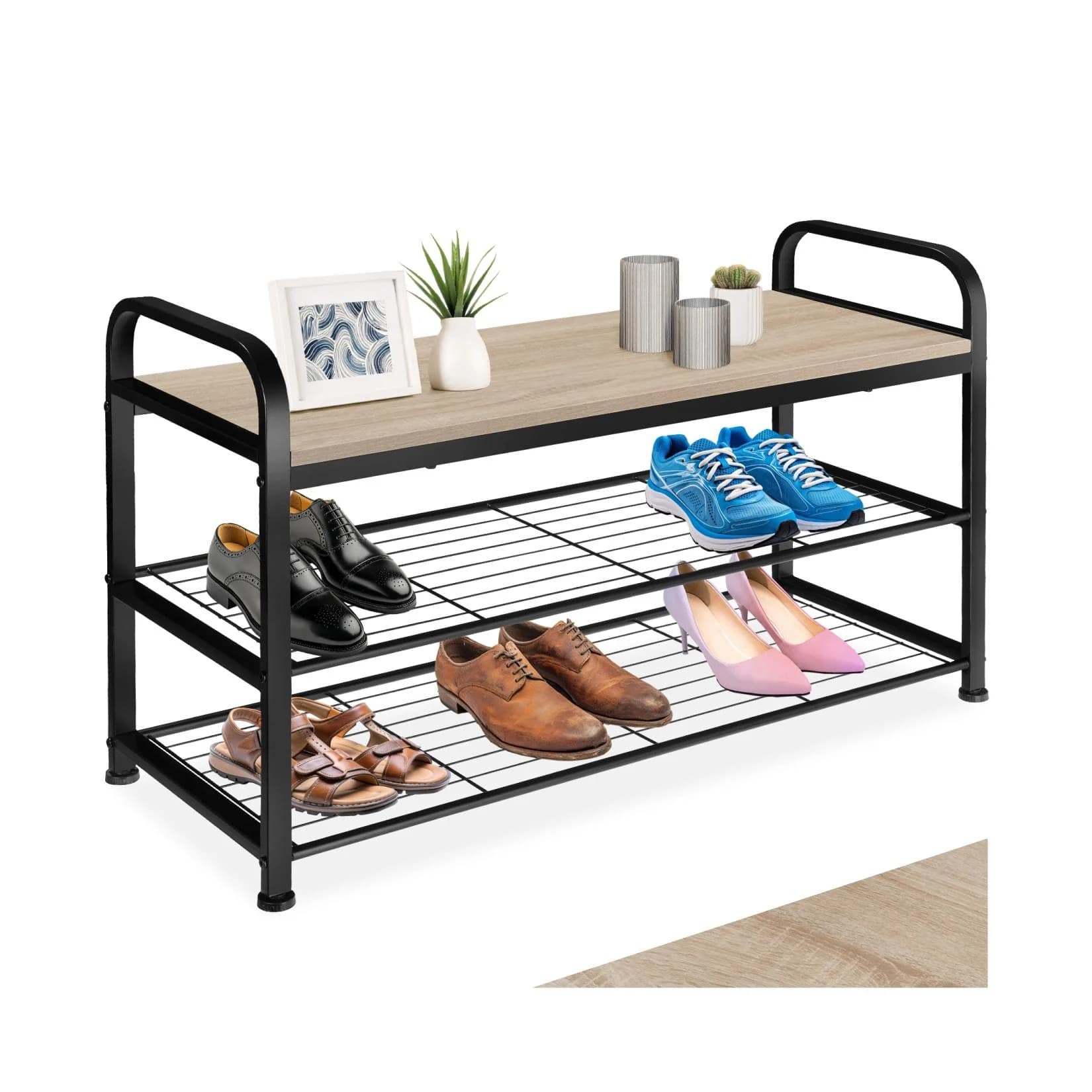 tectake Schuhregal Southampton Industrial Style
