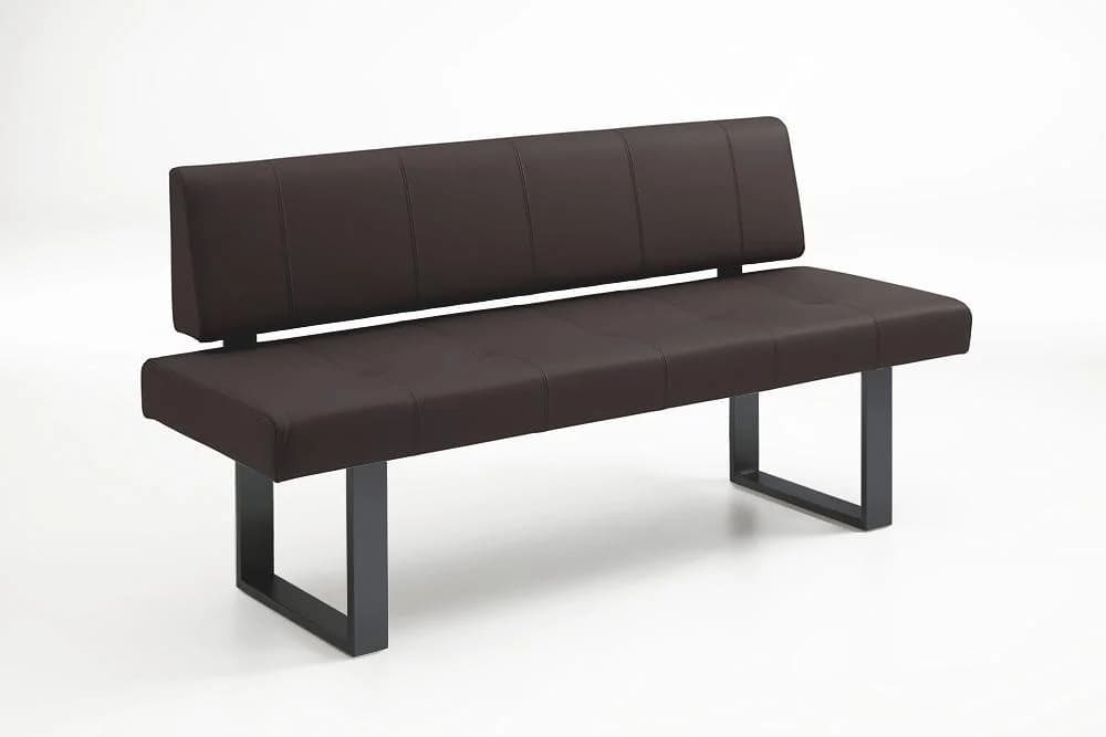 NIEHOFF Sitzbank COLORADO Schwarz Microfaser 240 cm