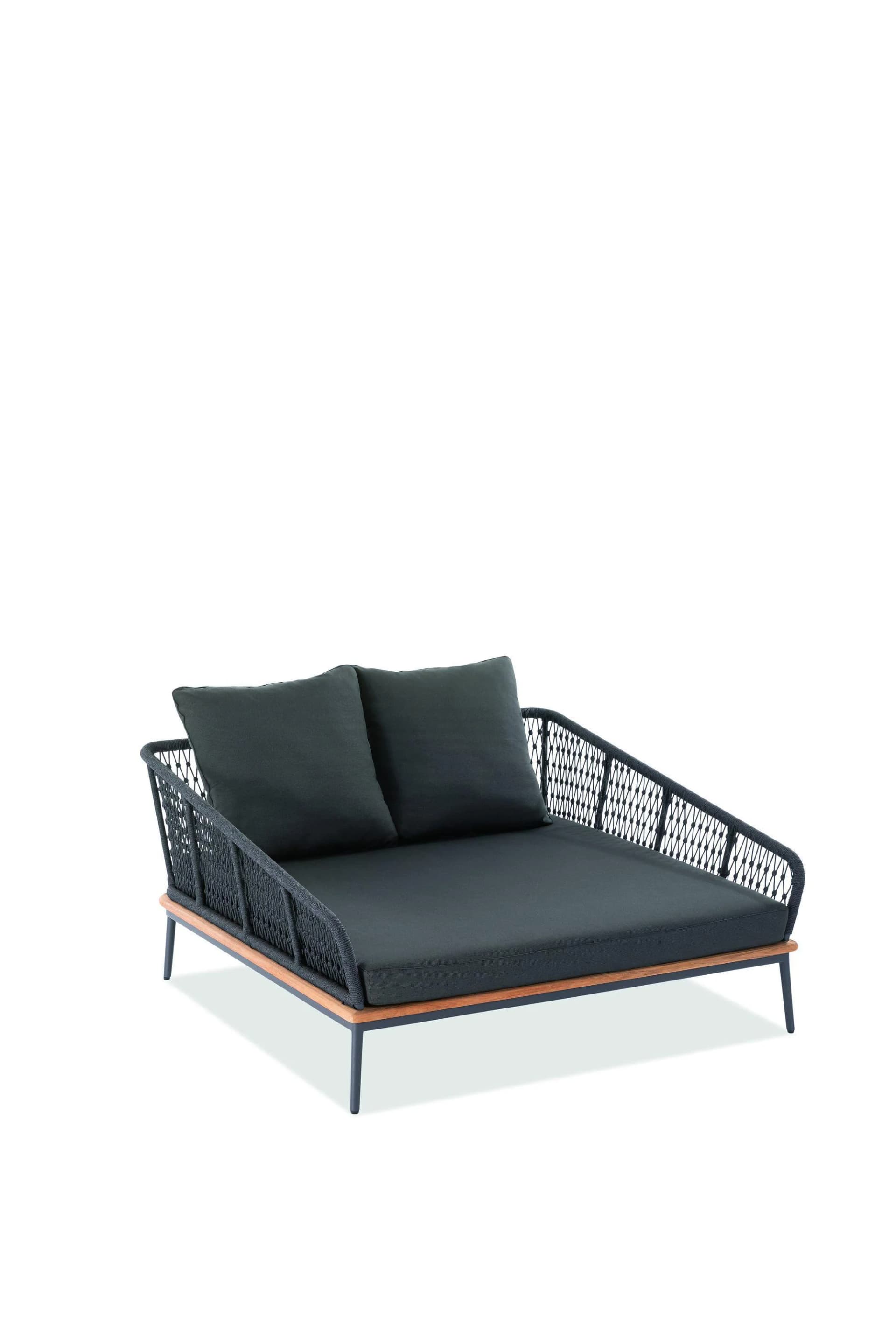 Niehoff Gartenliege Freeport Teakholz Aluminium