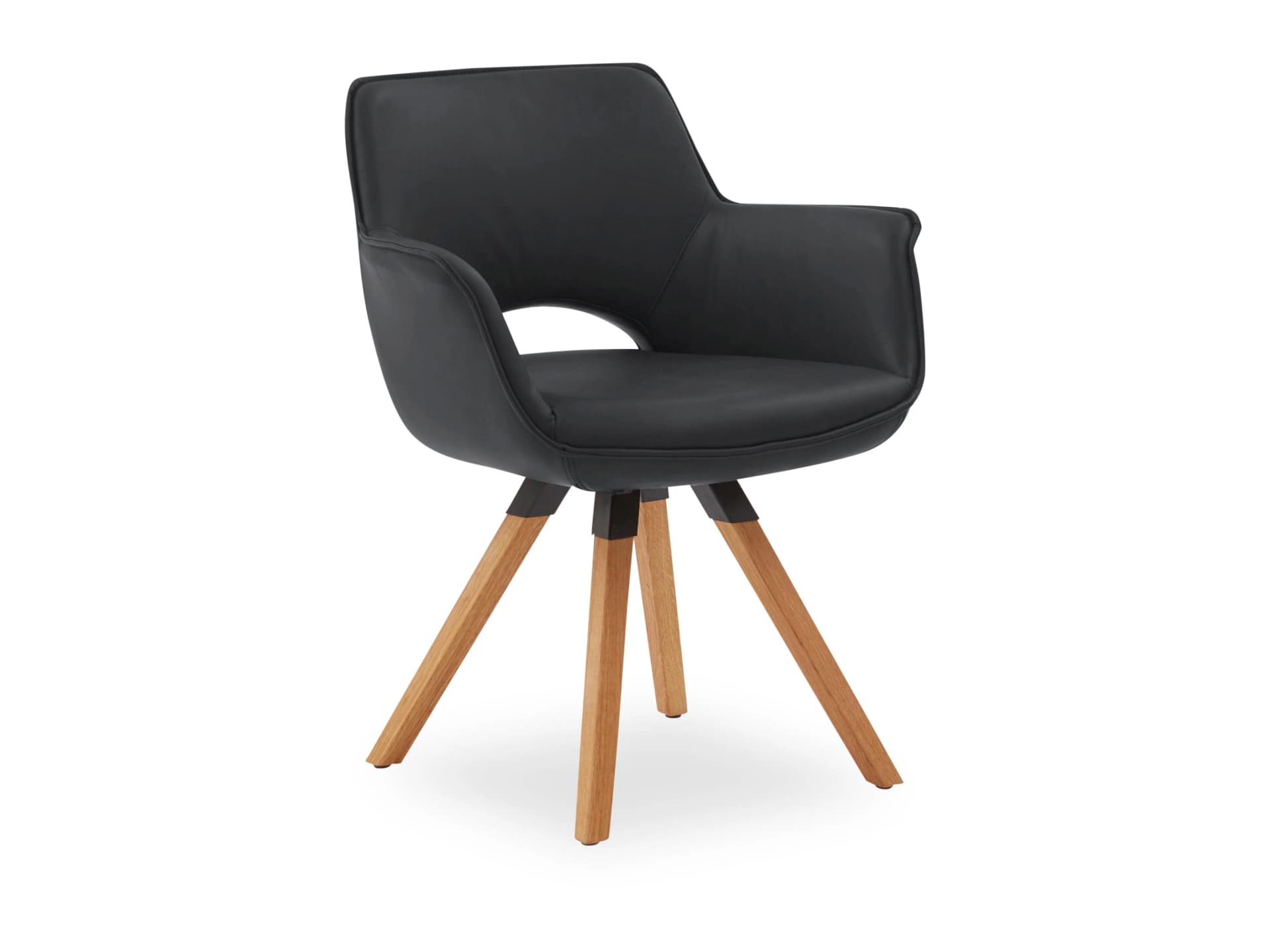 Designstuhl Chester Eiche Massiv 180° Drehbar