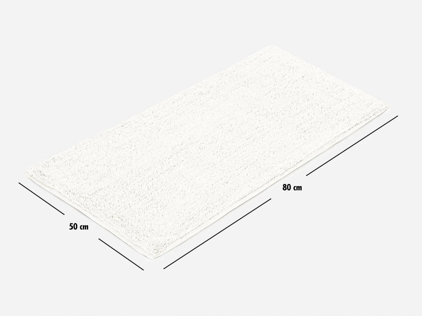 Garronda Badematte Ecru Rutschfest Polyester Baumwolle