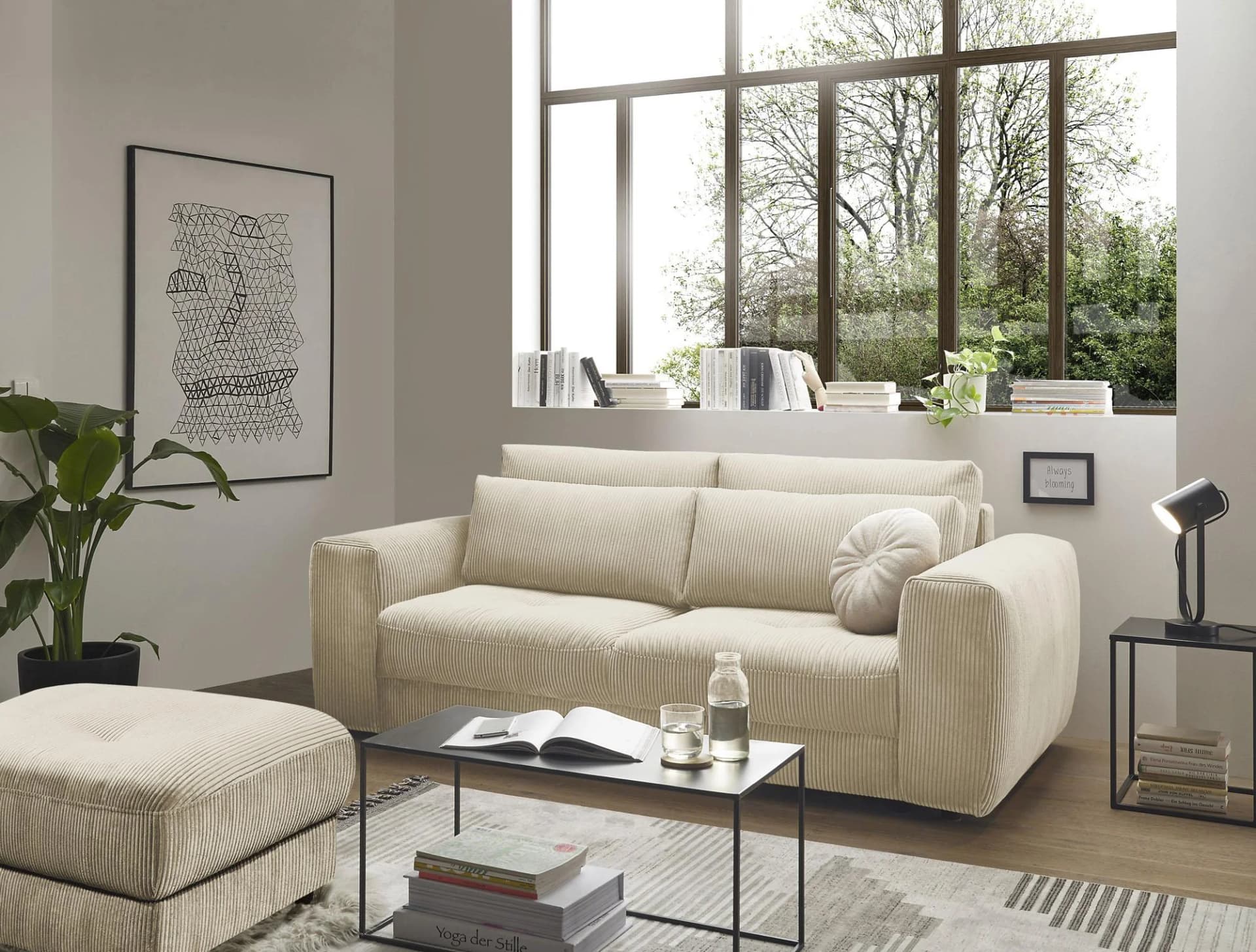 Baur Versand 2-Sitzer Sofa Barura Beige