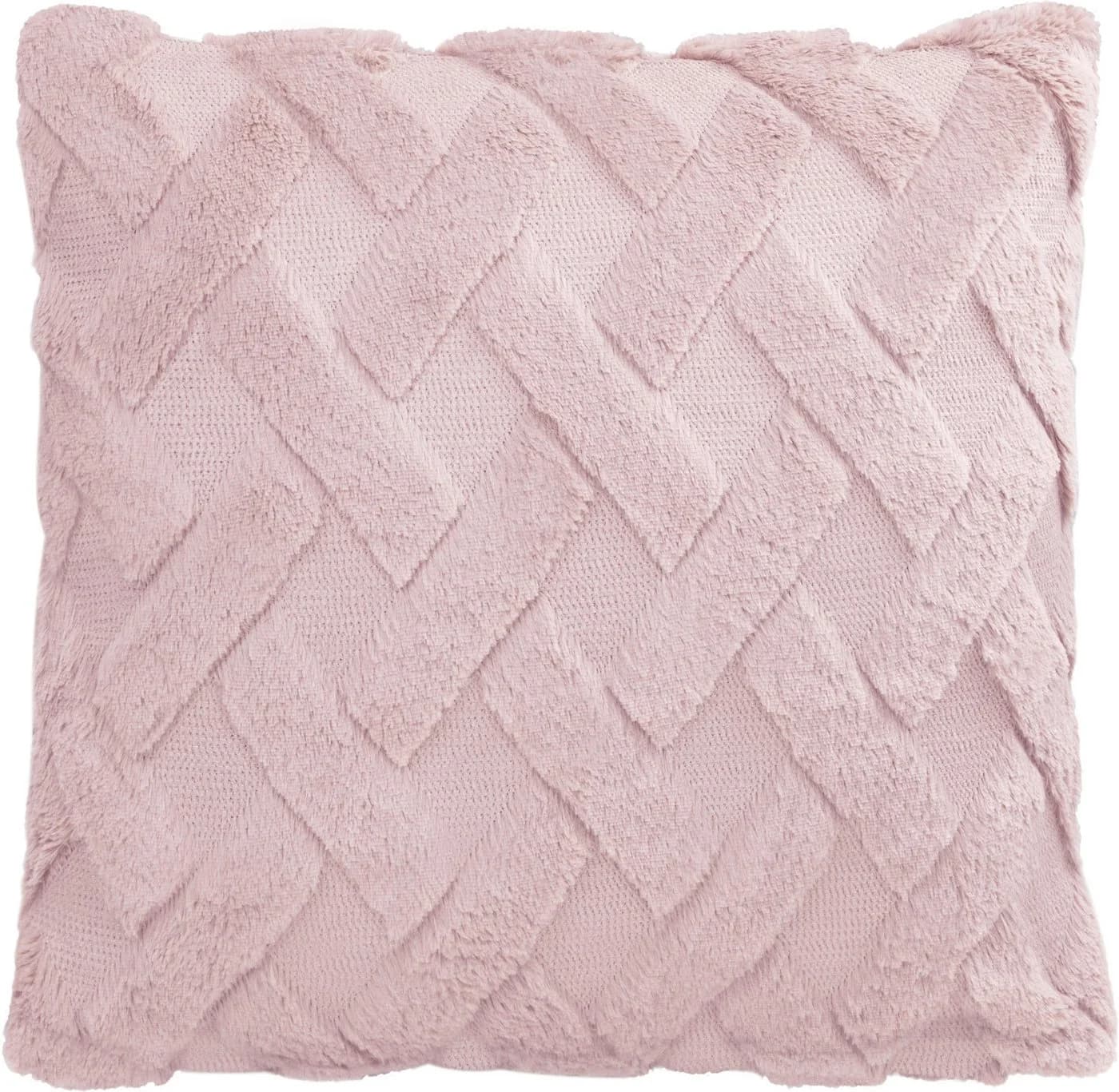 normani Kissenbezug Sofia Rosa Teddy-Fleece 45x45 cm