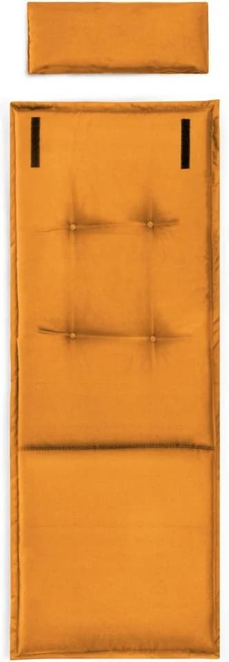 Aspero Hochlehnerauflage Palermo mit Kissen Orange