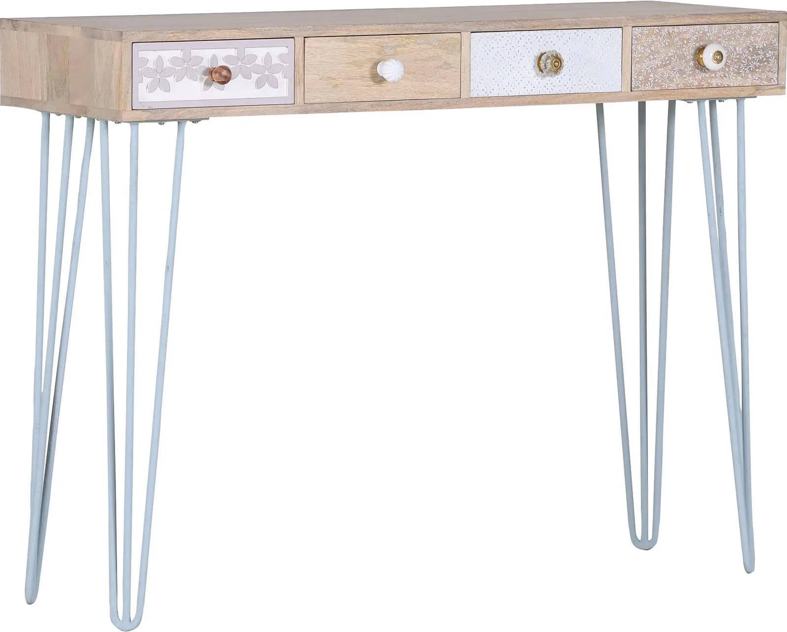 GUTMANN FACTORY Sideboard 115 cm Mango Massivholz Beige