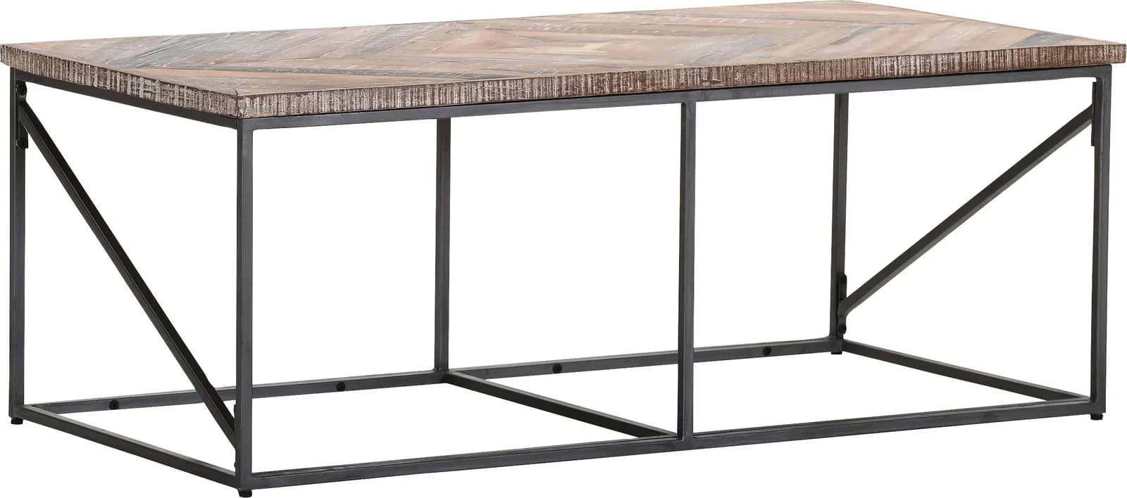 Couchtisch GUTMANN FACTORY Braun Massivholz