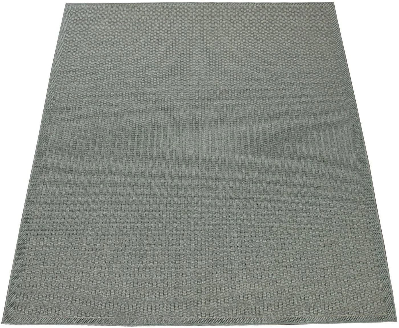 PACO HOME Teppich Timber 125 Grün Outdoor