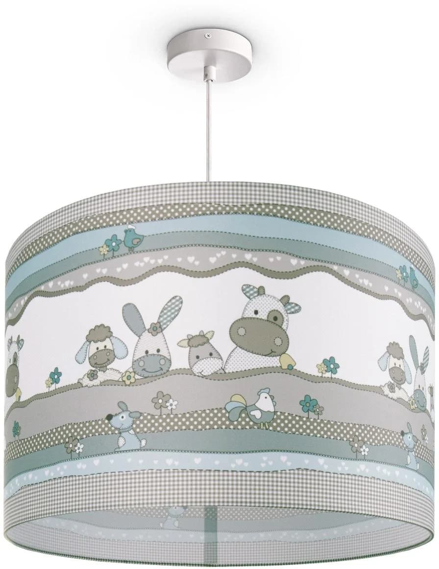 PACO HOME Pendelleuchte Cosmo 210 Weiß Kinderzimmer