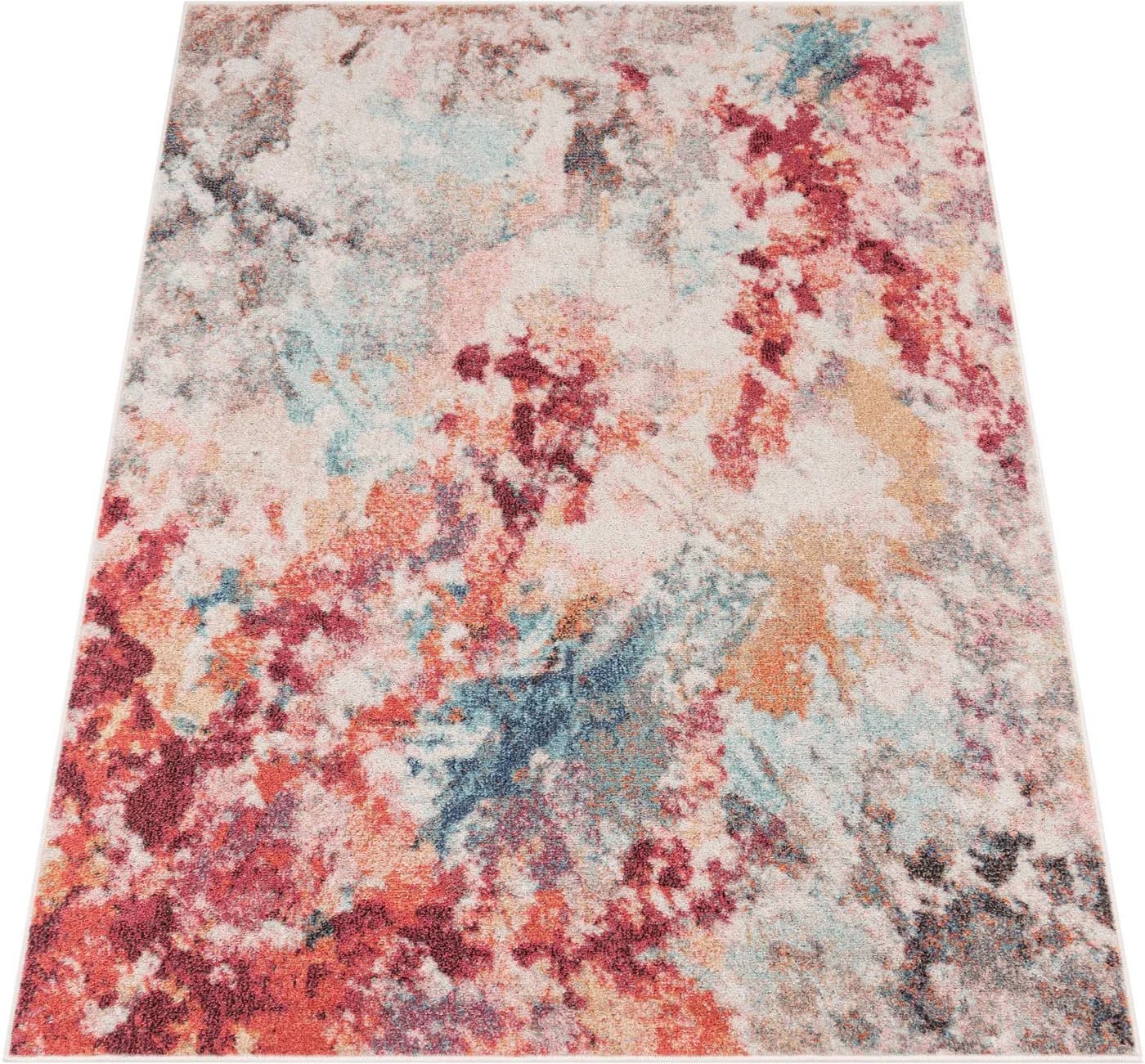 Paco Home Teppich Ryan 932 Bunt Kurzflor Modernes Design