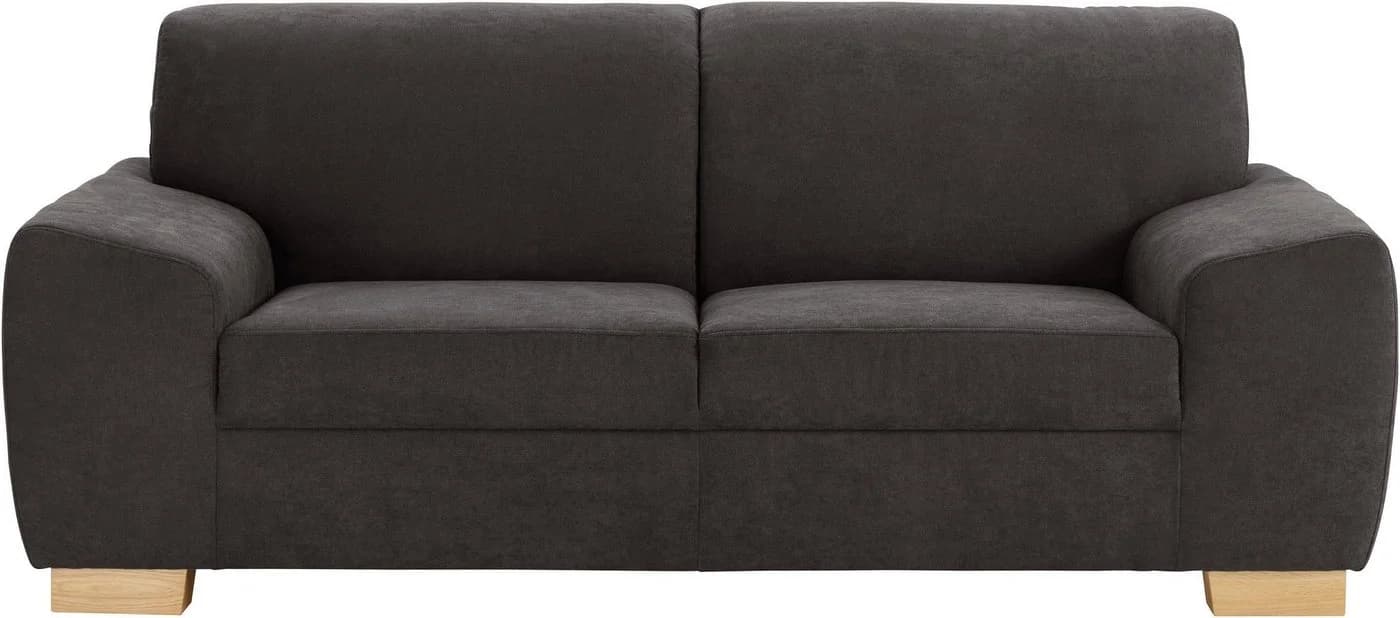 DOMO COLLECTION Incanto 2-Sitzer Sofa Espresso Kubisch