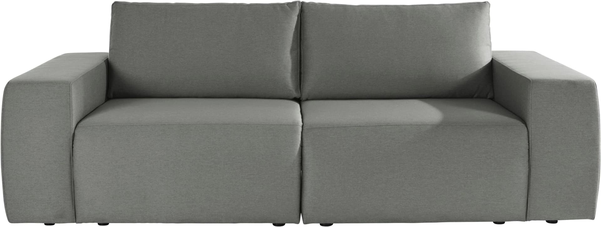 Big-Sofa LooksII Breite 242cm Komfortabel Grau LOOKS by Wolfgang Joop