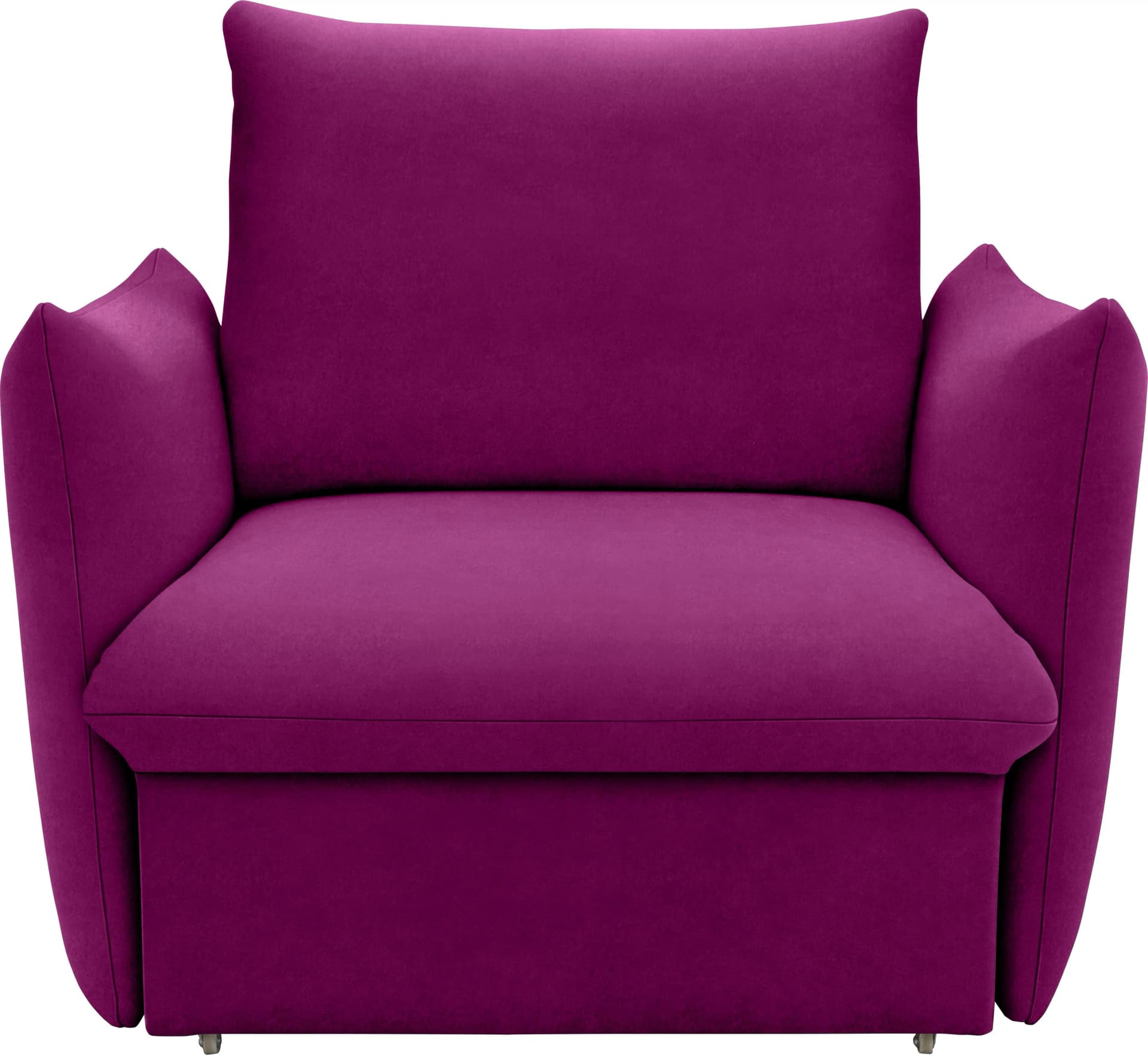 Sessel LOOKS XII Schlafsesel Fuchsia Boxspring-Polsterung Gästebettfunktion