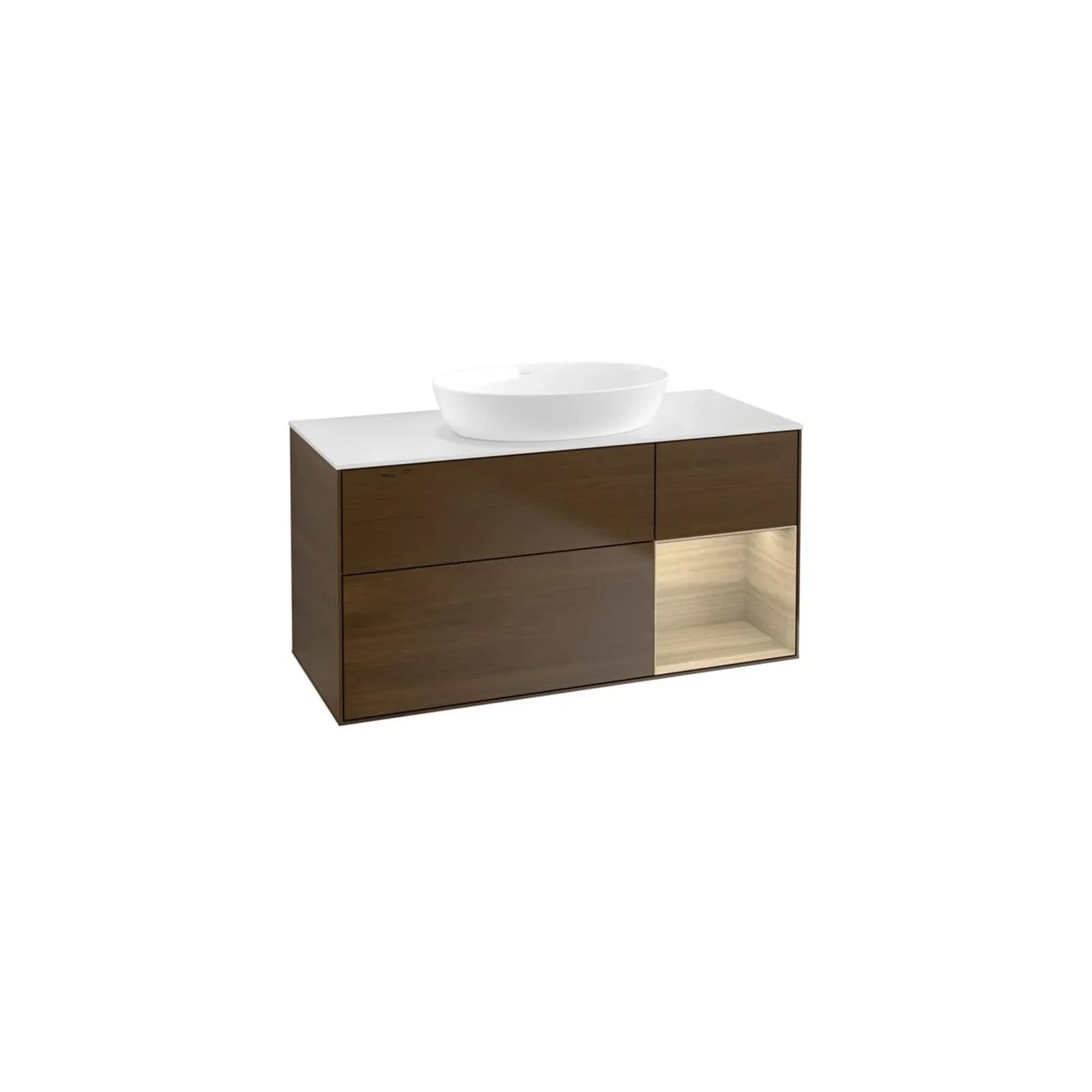 Villeroy & Boch Finion Waschtischunterschrank 120cm LED-Beleuchtung