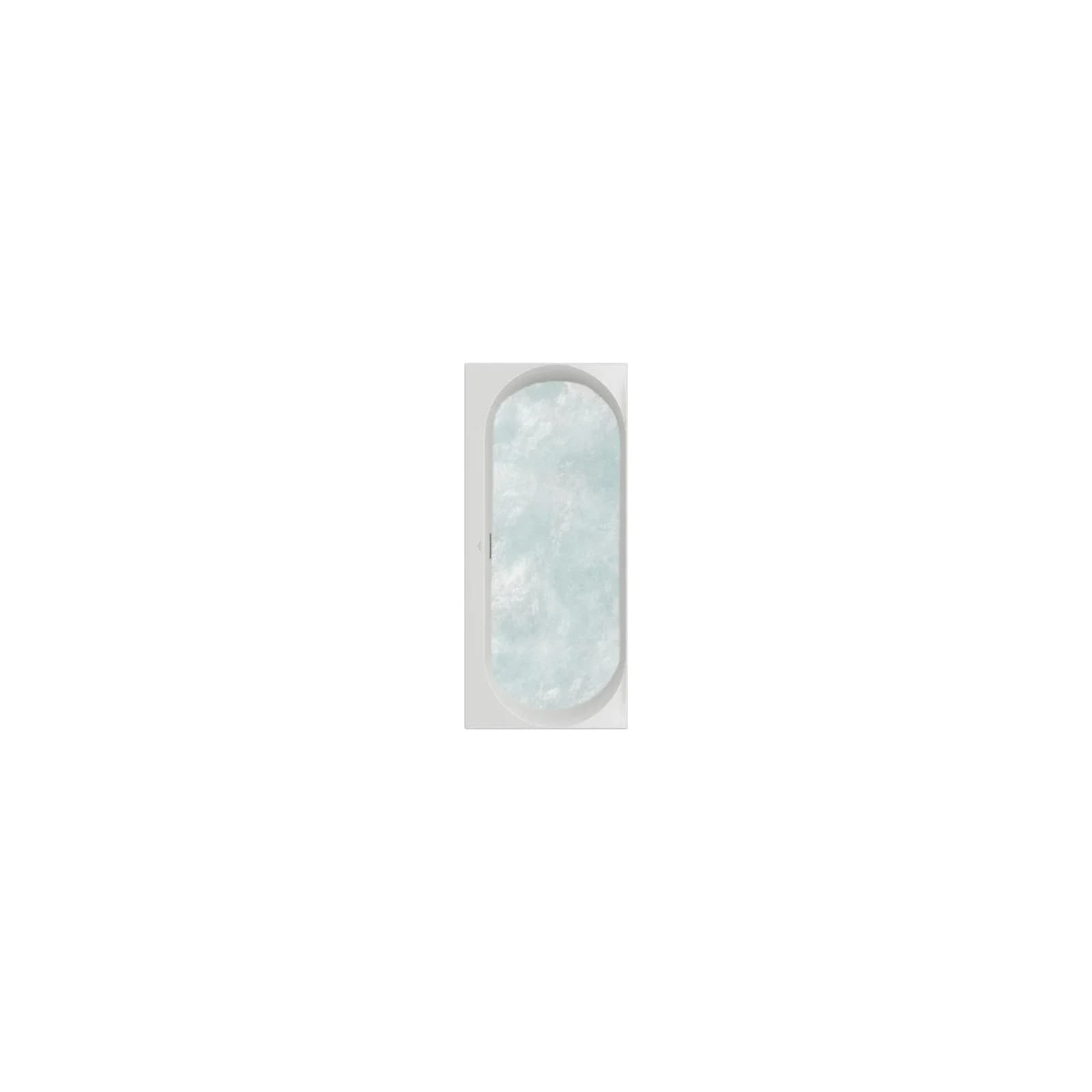 Villeroy & Boch Loop & Friends rechteckige Badewanne mit Whirlpoolsystem Combipool Entry (CE) 1800 mm