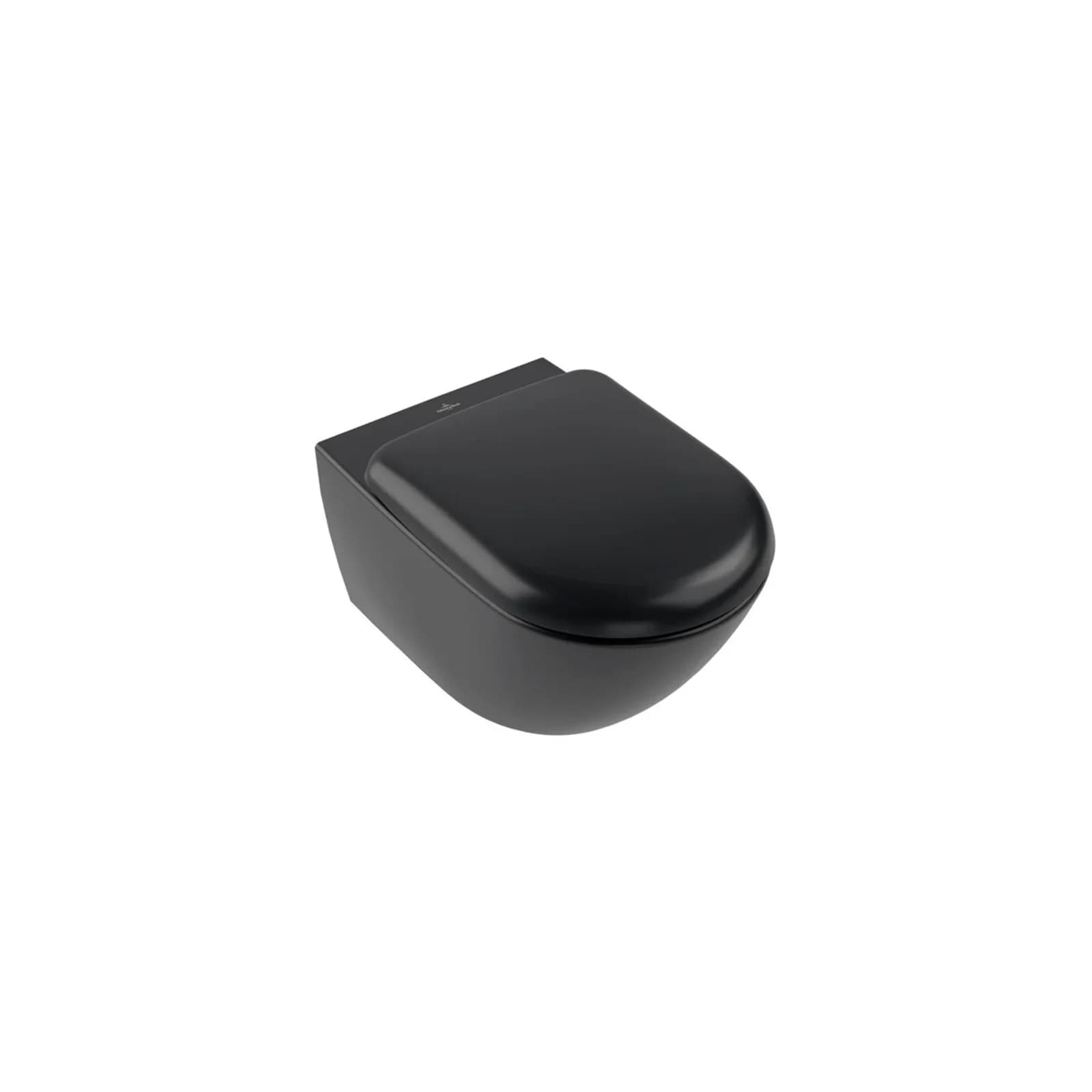 Villeroy & Boch Antao Wand Tiefspül WC 4674T0R7 Pure Black c-plus