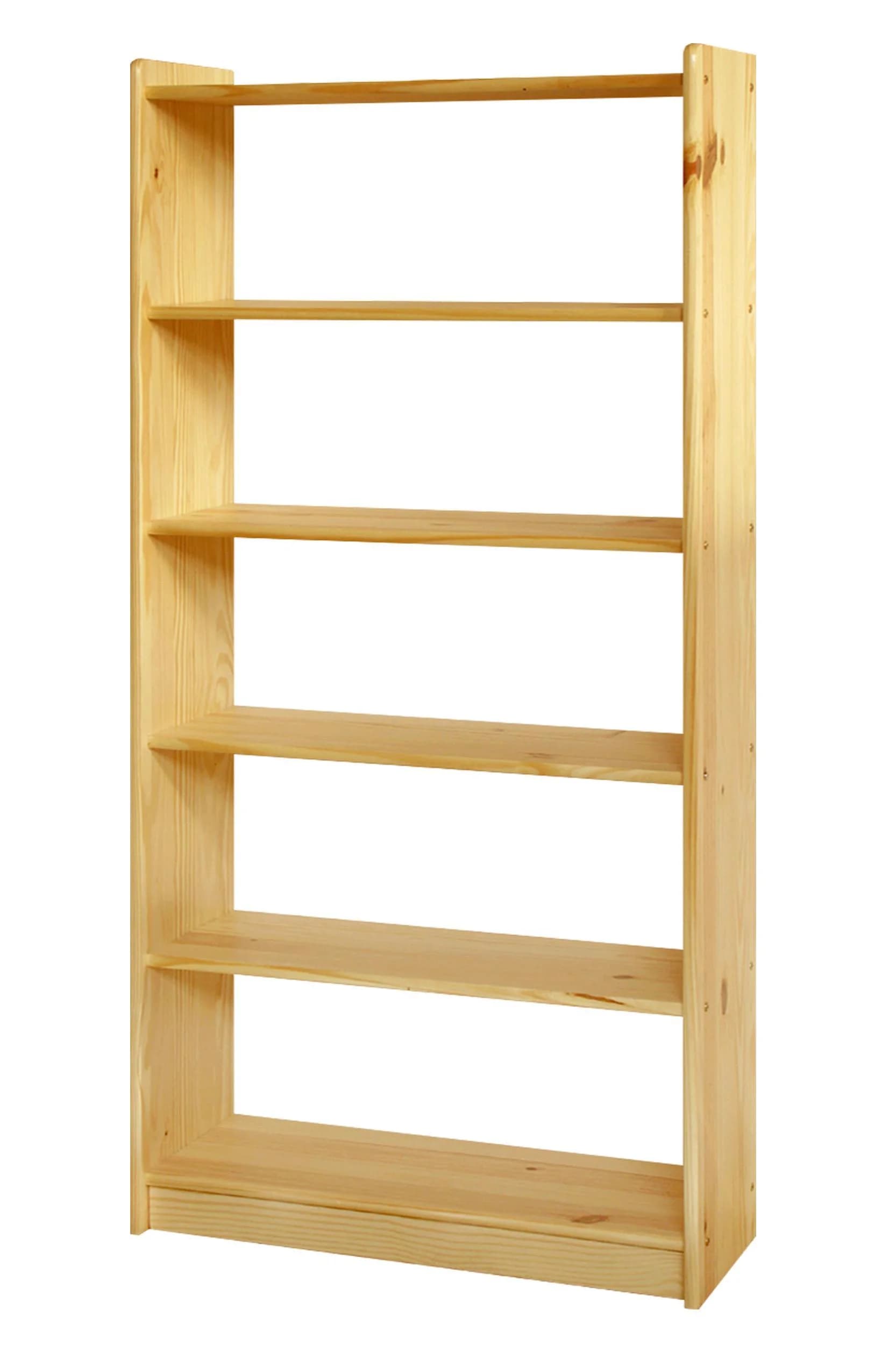 MÖBILIA Bücherregal massiv Kiefer beige 80x170x30 cm