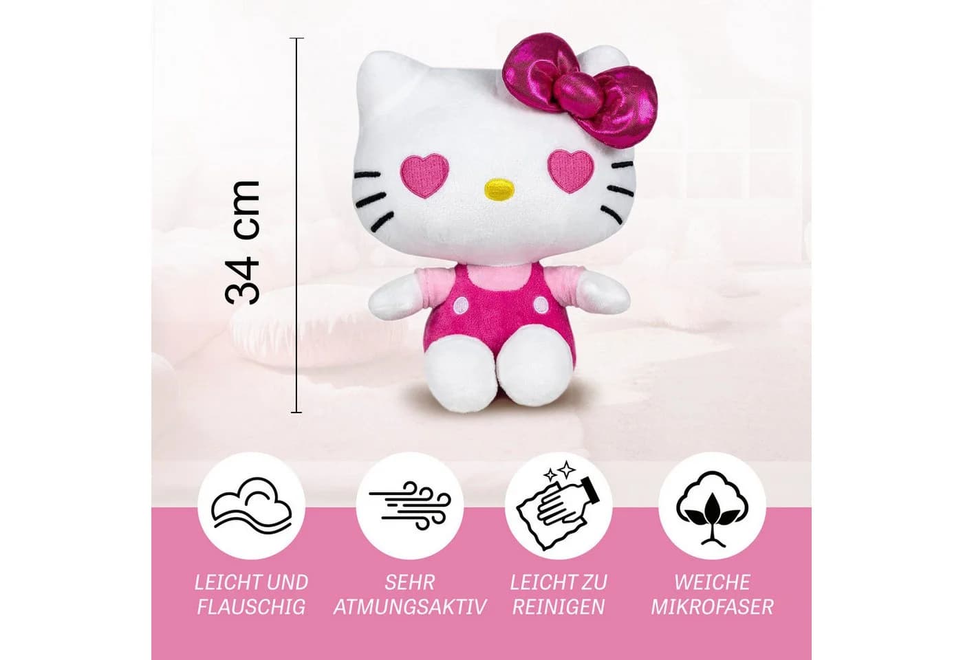 Play by Play Hello Kitty 50th Anniversary Plüschfigur 34cm