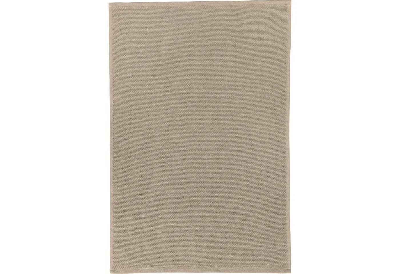 Erwin Müller Frottier-Geschirrtuch 4er-Pack Baumwolle Uni Beige