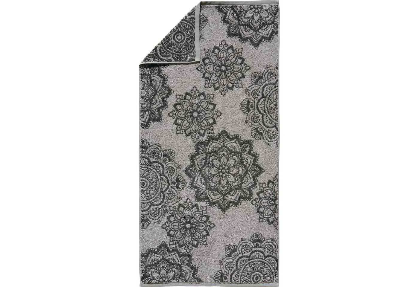Erwin Müller Duschtuch "Mandala" 2er-Pack Walk-Frottier Jacquard