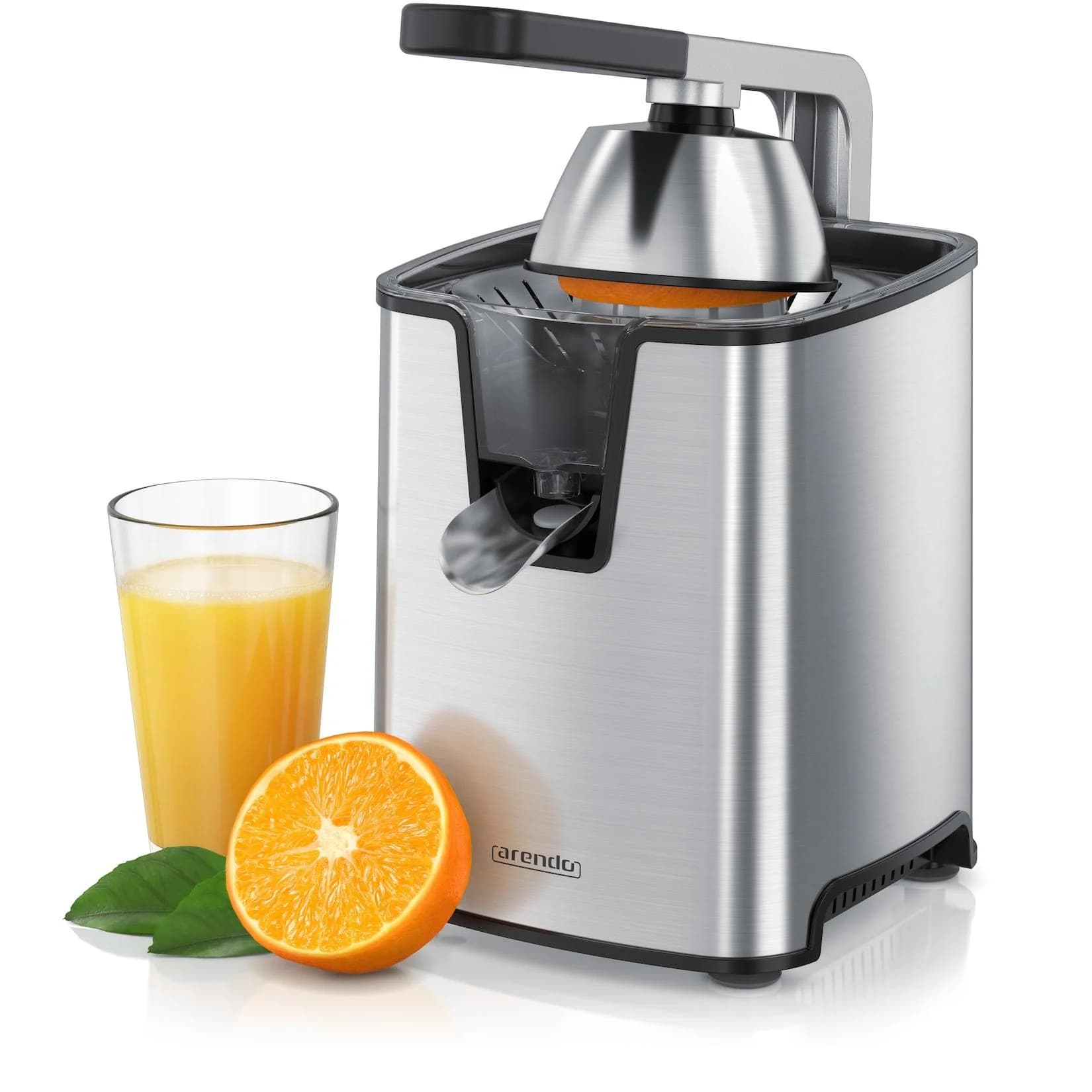Arendo Zitruspresse Edelstahl Automatische Funktion BPA-frei