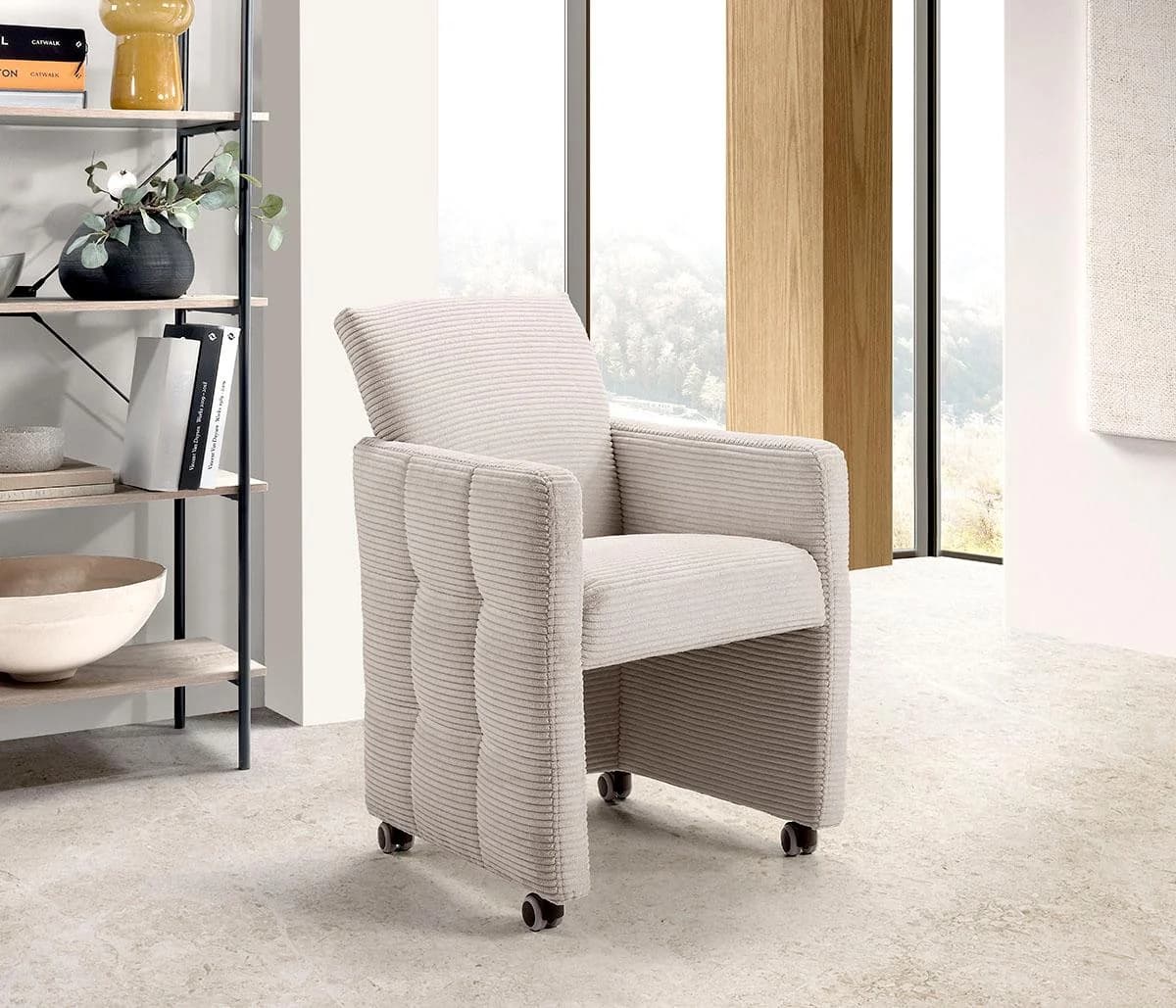EXXPO Esszimmersessel Barista Beige Modernes Design