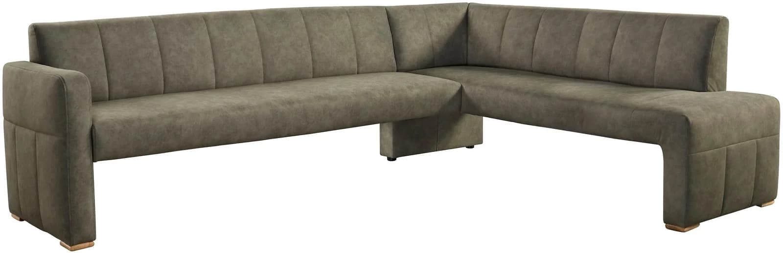 Essbank EXXPO - SOFA FASHION, Grün, Luxus-Microfaser