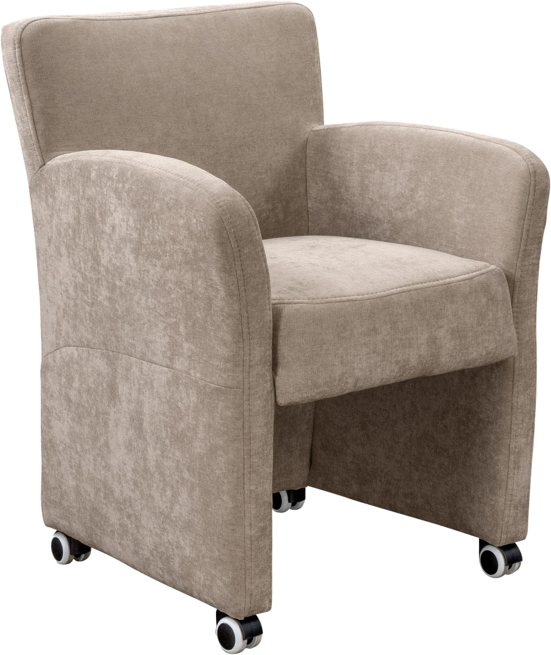 exxpo Sessel Intenso Beige Modern Chenilleoptik