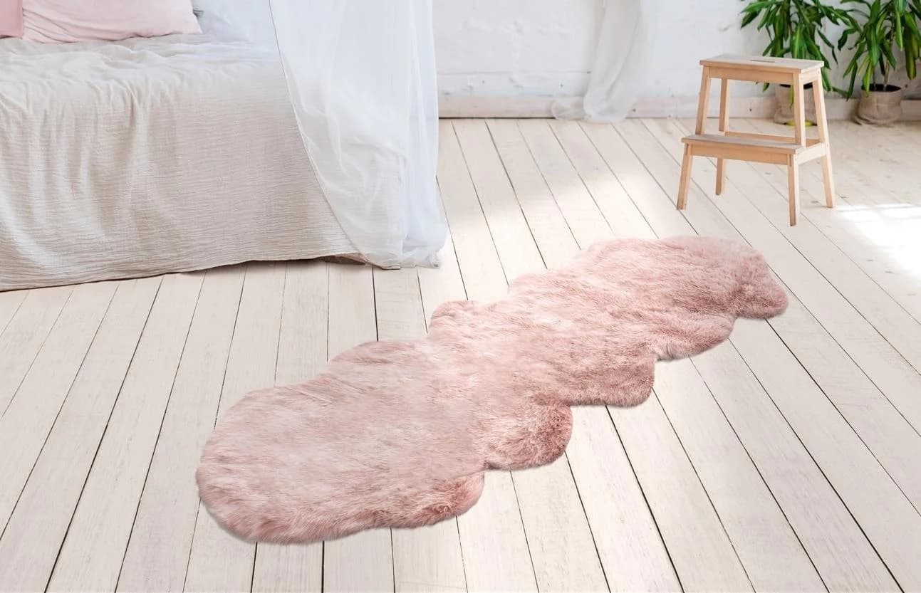 ME GUSTA Teppich Tender 125 Puderrosa Hochflor
