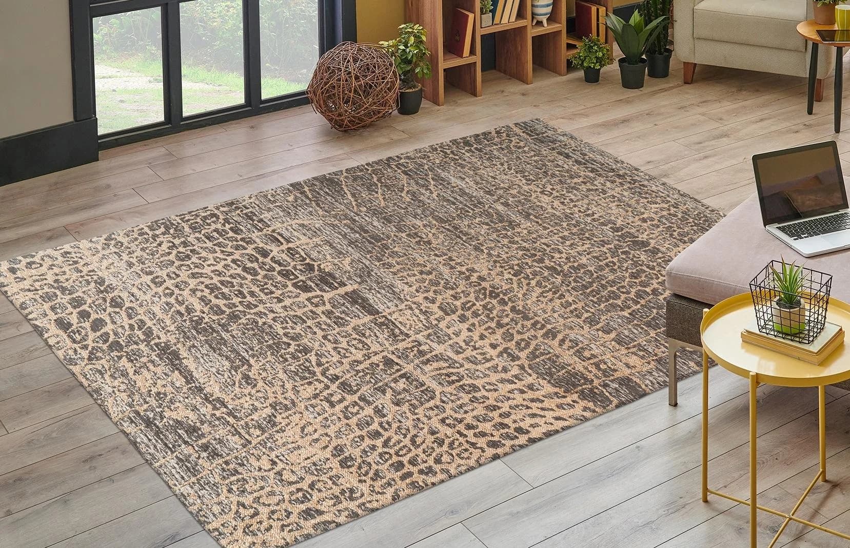 KAYOOM Davis 325 Teppich Beige Orientalisches Design Polyester
