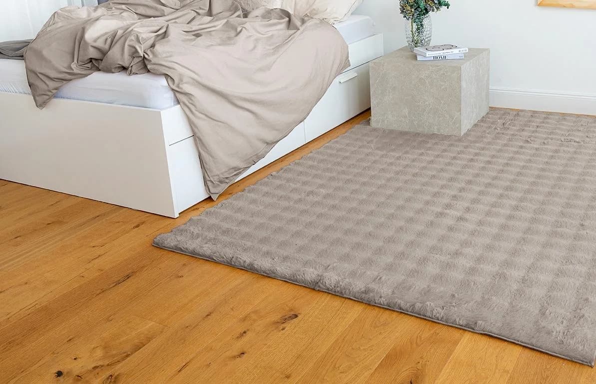 PADIRO Teppich Hailey 125 Beige Soft-Touch Polyester