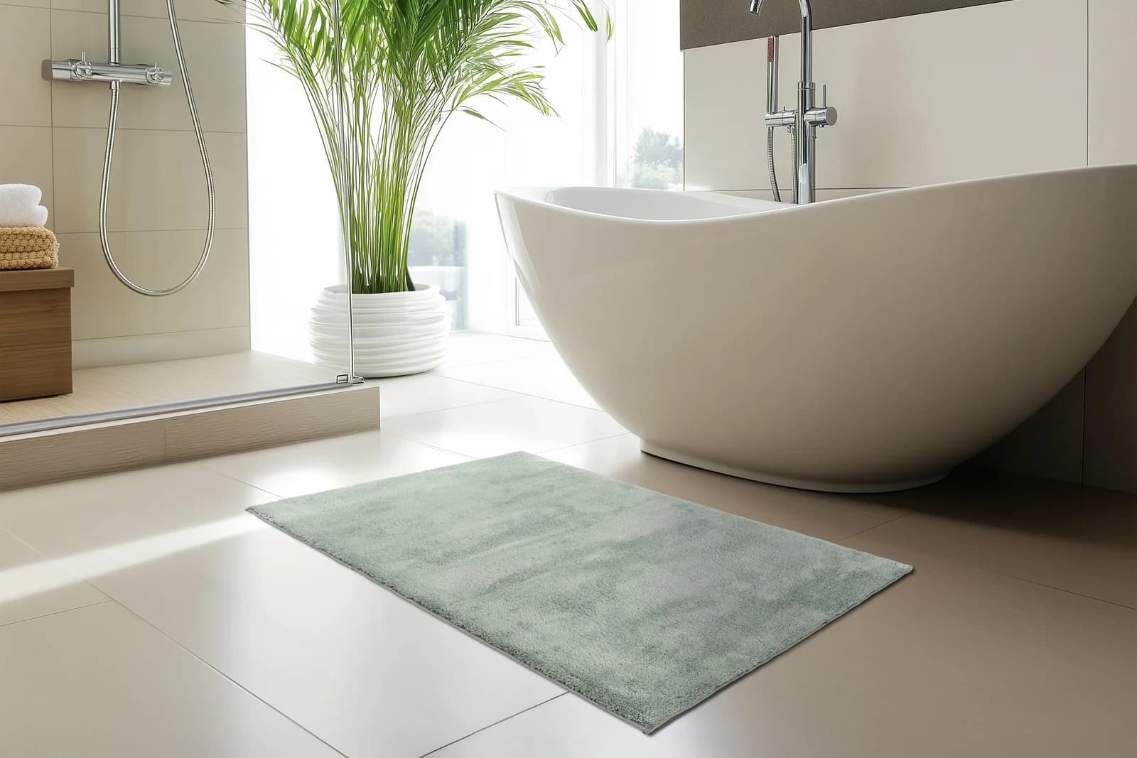 Kayoom Badematte Fresh Step 525 Kurzflor Beige