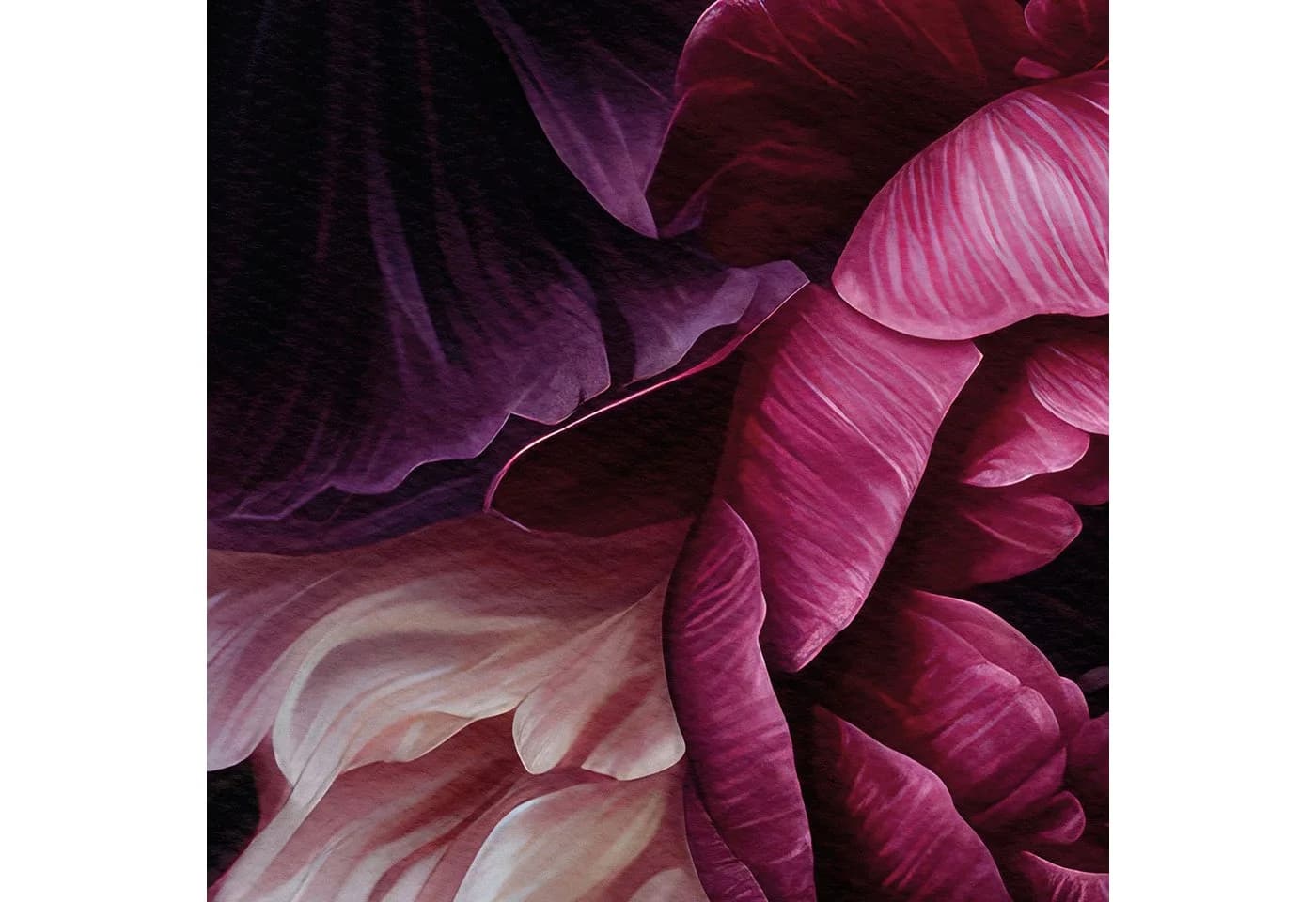 K&L Wall Art Vliestapete XXL Fototapete Blumenstrauß Natur
