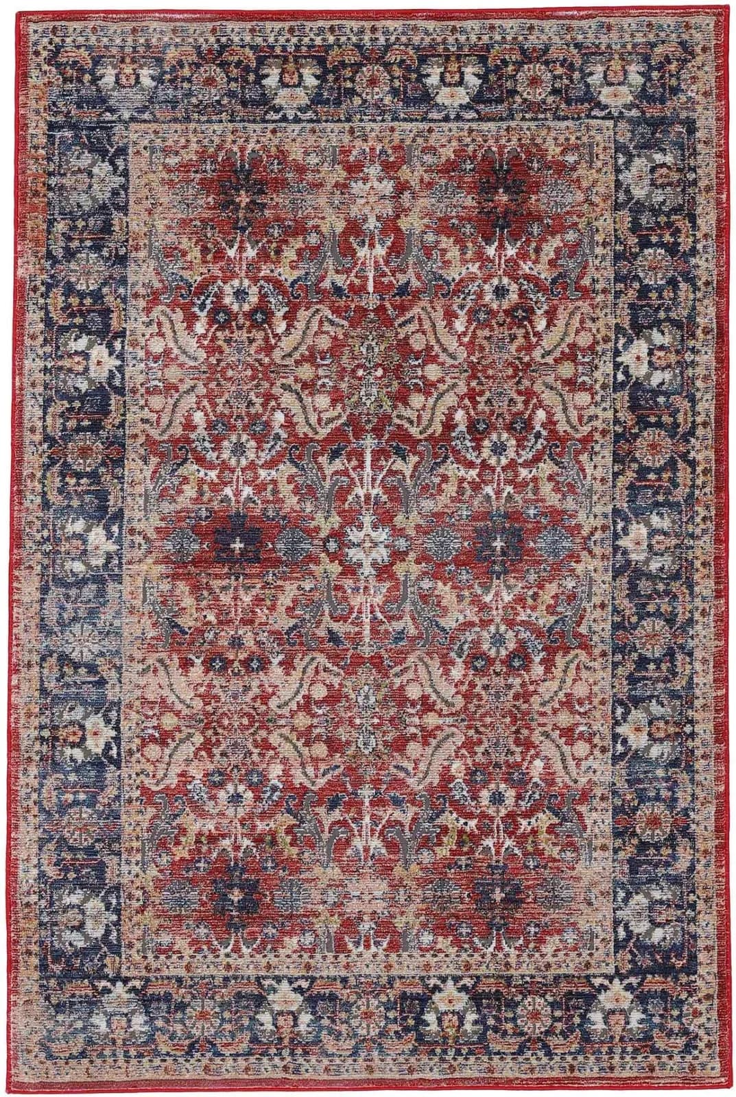 CarpetFine Vintage Marin Teppich Rot Orientalisch