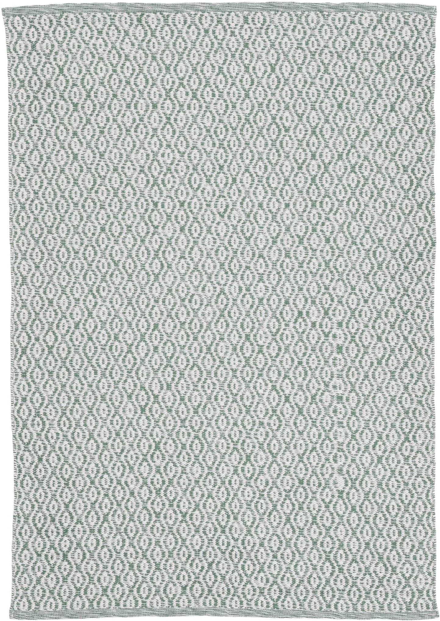 CarpetFine Frida 202 Teppich Grün In- und Outdoor Wendeteppich